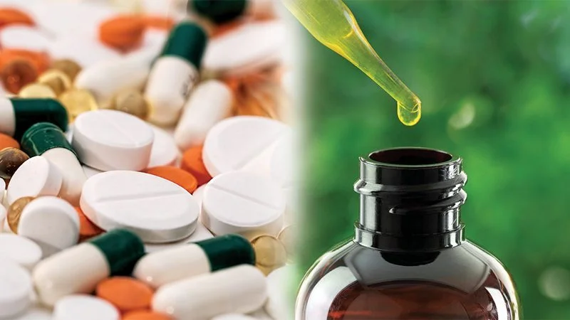 CBD-öljy verrattuna perinteisiin lääkkeisiin
