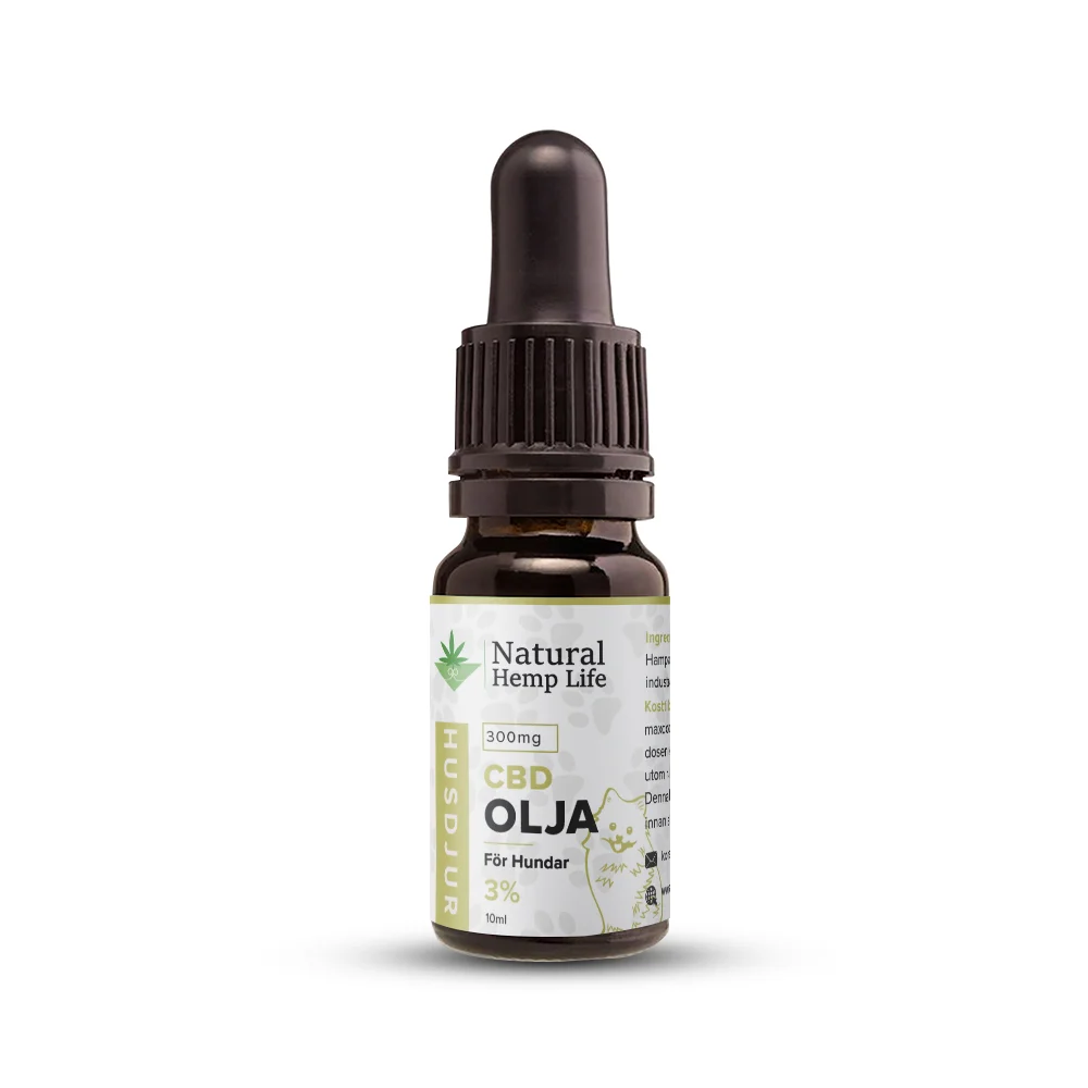 CBD-öljy 3% koirille (kana)