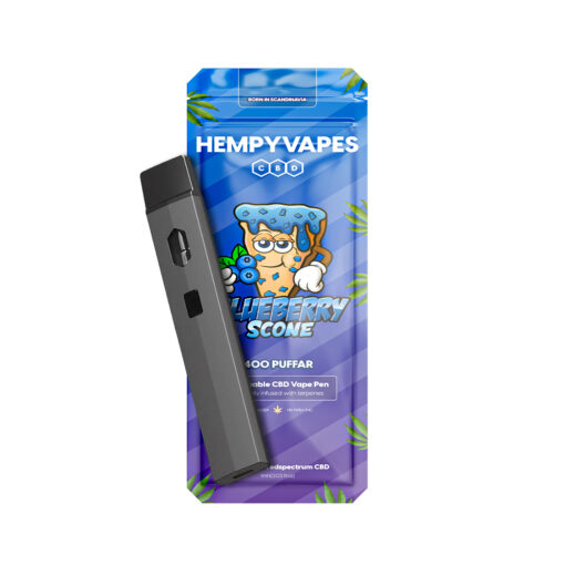 Blueberry Scone – 1ml Kertakäyttövape