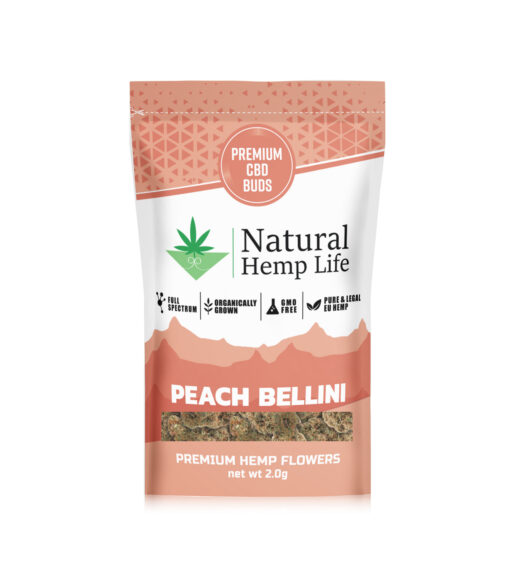 Peach Bellini Premium CBD-kukat