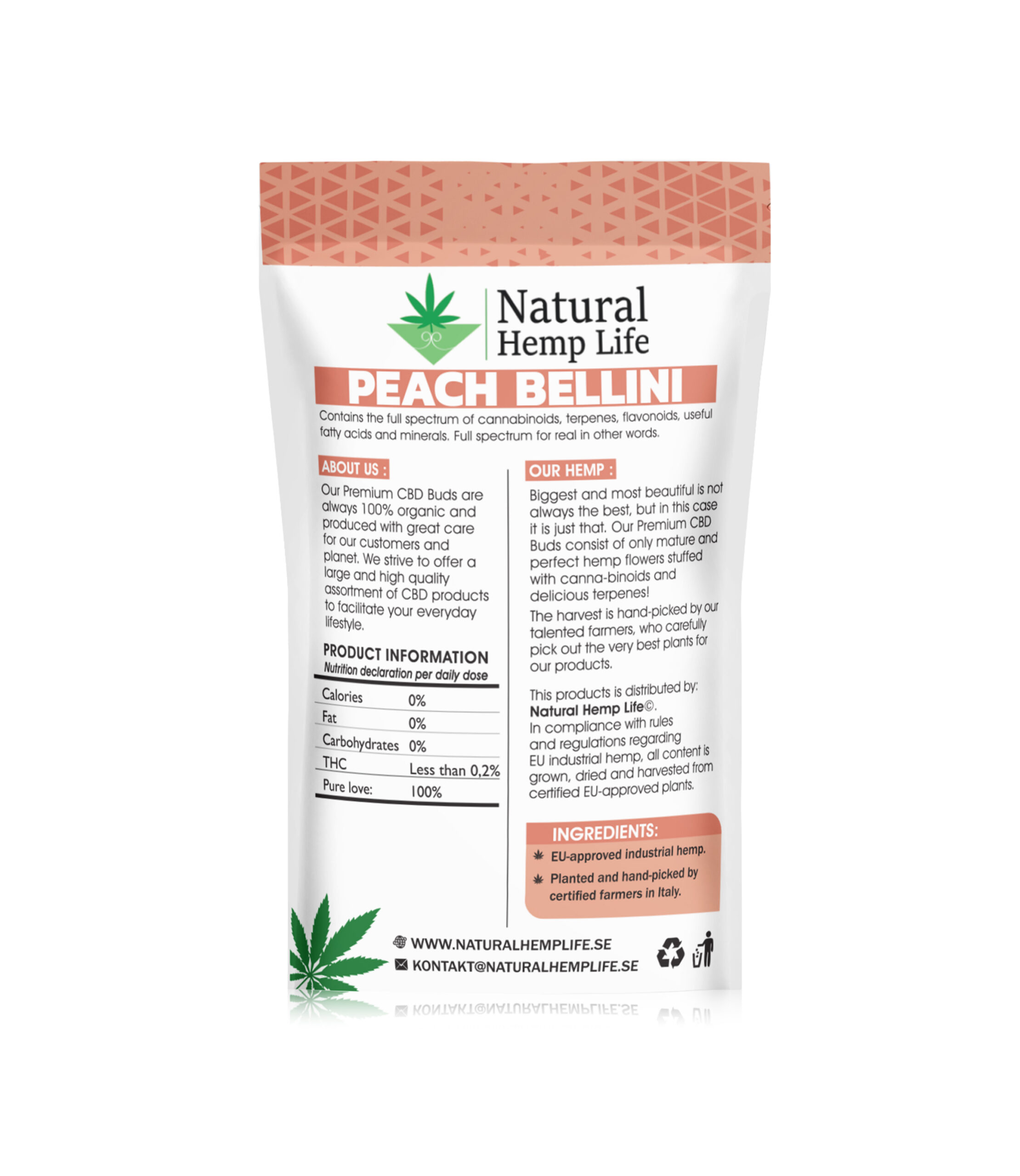 Peach Bellini - Premium CBD-kukat - Image 2