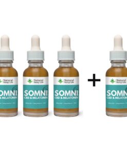 4 kpl 3:n hinnalla: Somni-tipat (CBD + Melatoniini)